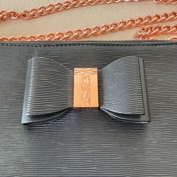 Ted Baker Caisey Black Crossbody Purse - Picture 5 of 12